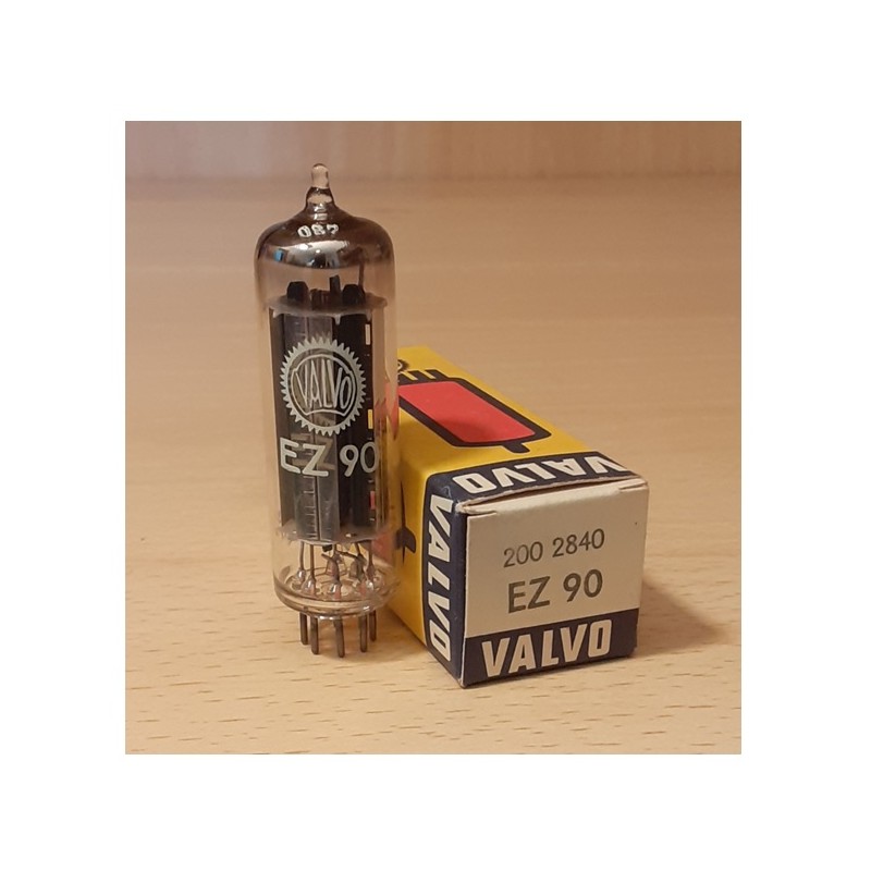 Valvo EZ90 (6X4), selected rectifier tube, made in WG