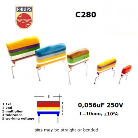 Philips C280 0,056uF 250V