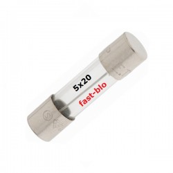 Fusibile 250mA RAPIDO, 5x20mm