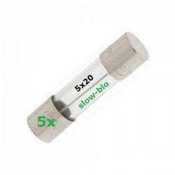 5x Fusibile 630mA...