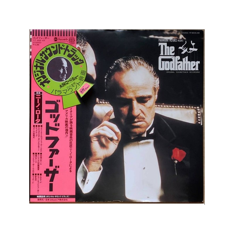 Nino Rota: The Godfather (O.S.T.), LP + OBI, ABC Records YP-8026-AB
