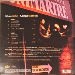 Stan Getz & Kenny Barron: Café Montmartre, Verve, LP 180g., 0600753833643