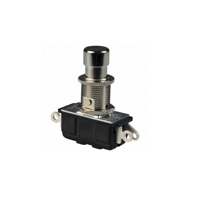 Carling 112P (112-P), interruttore a pressione SPDT, pin a saldare