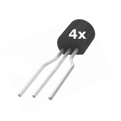 4x Transistor BS170, NCh...