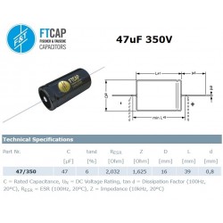 Fischer & Tausche 47uF/350V