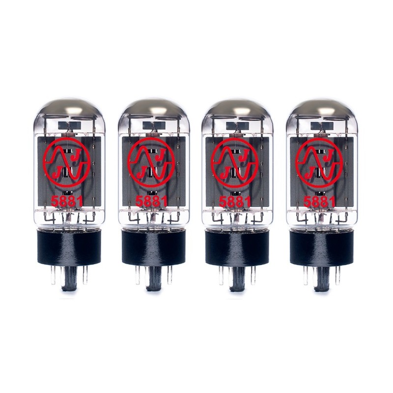 JJ Electronic 5881, selected amplifier tubes matched in QUAD