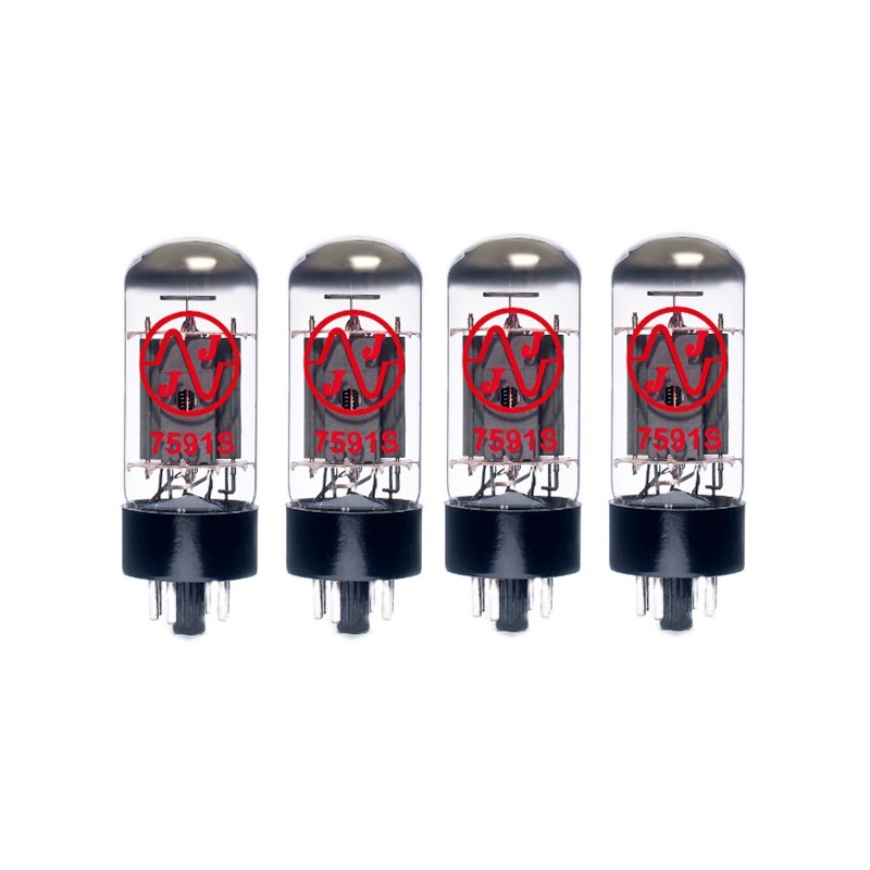 JJ Electronic 7591-S, selected amplifier tubes matched in QUAD