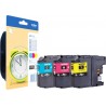 ORIGINAL Brother Multipack ciano / magenta / giallo LC-125XL LC125XLRBWBPDR ~3600 Seiten 3 cartucce d'inchiostro LC125: C+M+Y