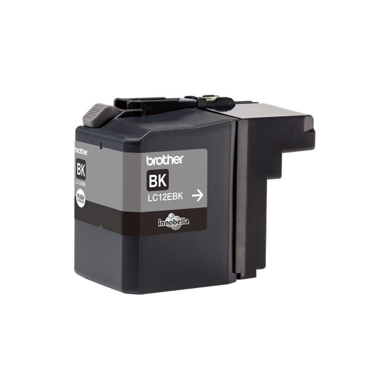 ORIGINAL Brother Cartuccia d'inchiostro nero LC12EBK LC-12E ~2400 Seiten