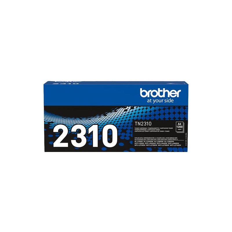 ORIGINAL Brother toner nero TN-2310 2310 ~1200 Seiten