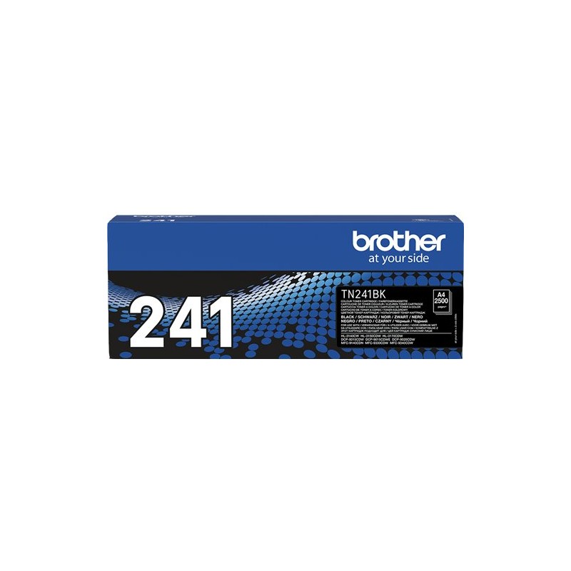 ORIGINAL Brother toner nero TN-241BK 241 ~2500 Seiten