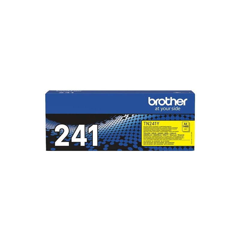 ORIGINAL Brother toner giallo TN-241Y 241 ~1400 Seiten