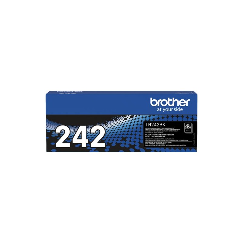 ORIGINAL Brother toner nero TN-242BK 242 ~2500 Seiten