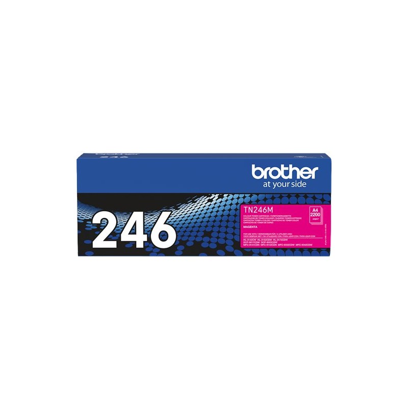 ORIGINAL Brother toner magenta TN-246M 246 ~2200 Seiten