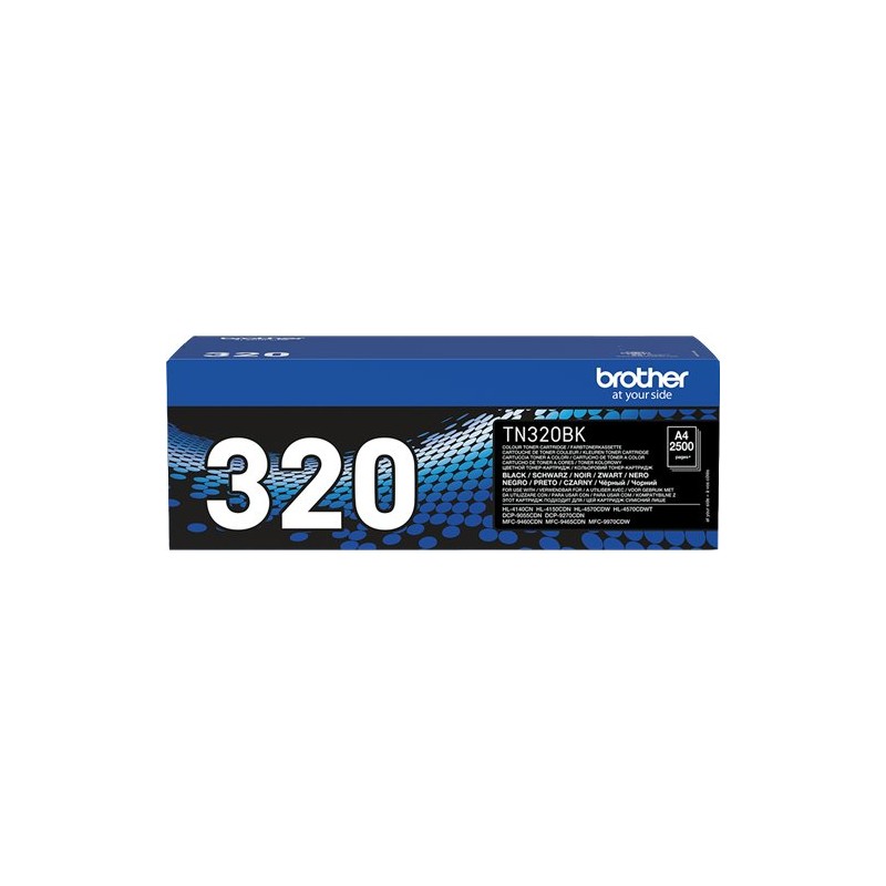ORIGINAL Brother toner nero TN-320BK 320 ~2500 Seiten