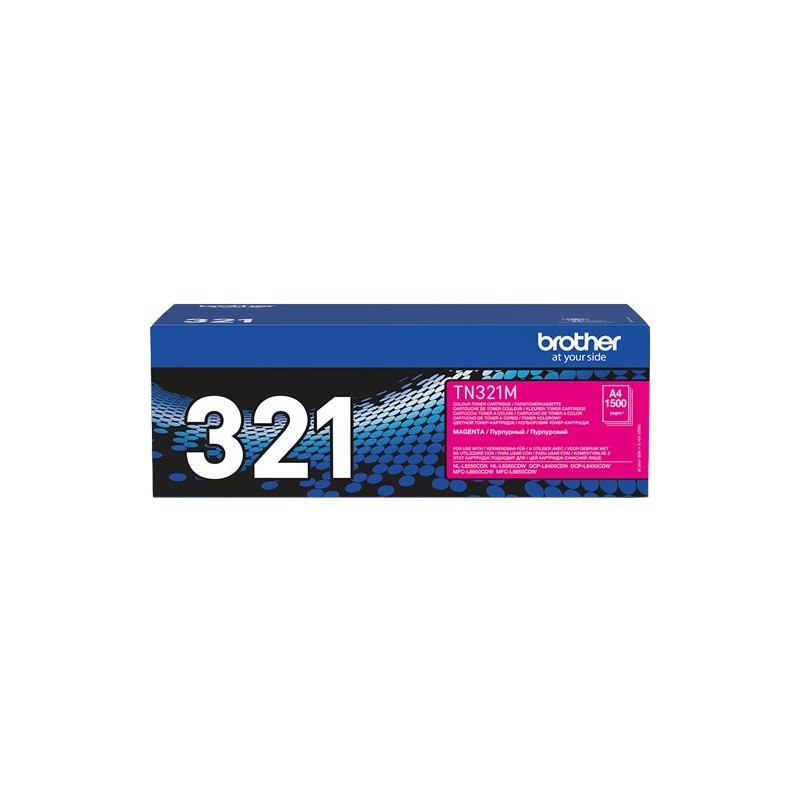 ORIGINAL Brother toner magenta TN-321M 321 ~1500 Seiten