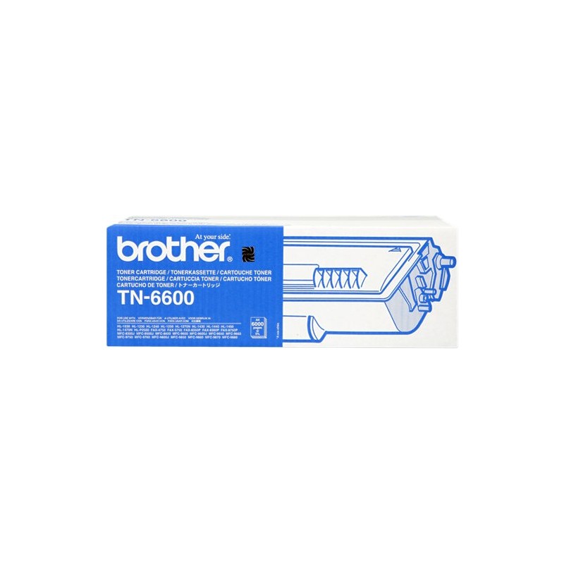ORIGINAL Brother toner nero TN-6600 TN6600 ~6000 Seiten