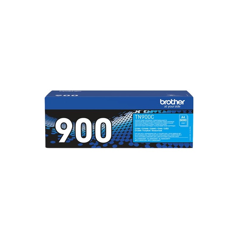 ORIGINAL Brother toner ciano TN-900C 900 ~6000 Seiten