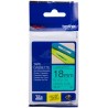 ORIGINAL Brother Nastro Nero su verde TZe-741 TZ-741 18 mm x 8 m, laminato