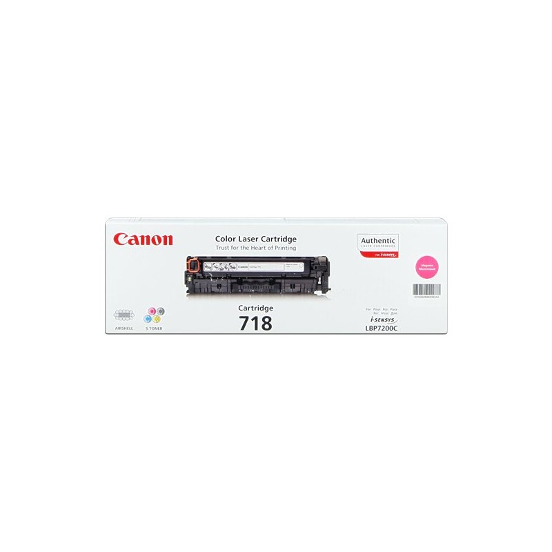 ORIGINAL Canon toner magenta 718 M 2660B002 ~2900 Seiten
