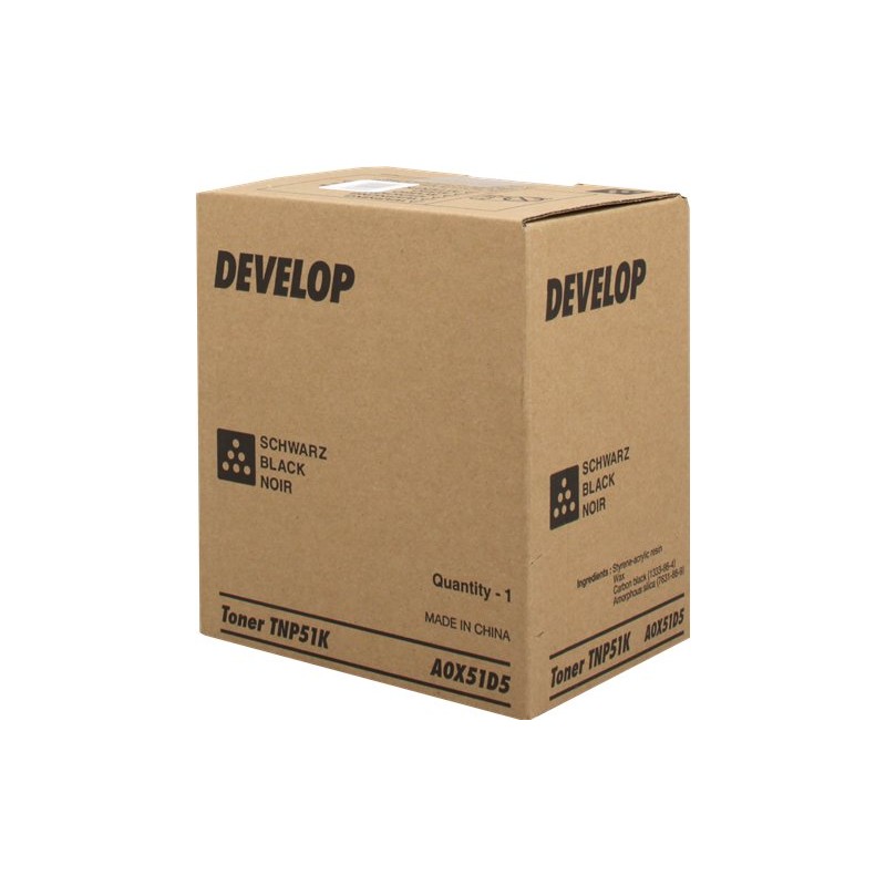 ORIGINAL Develop toner nero A0X51D5 TNP-51K ~5000 Seiten