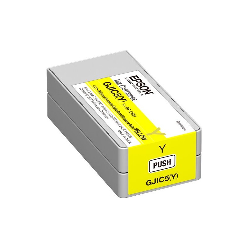 ORIGINAL Epson Cartuccia d'inchiostro giallo C13S020566 GJIC5-Y 32,5ml