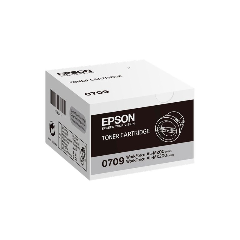 ORIGINAL Epson toner nero C13S050709 0709 ~2500 Seiten standard