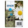 ORIGINAL Epson Cartuccia d'inchiostro ciano C13T18124012 18 XL ~450 Seiten 6,6ml Cartuccie d´inchiostro XL