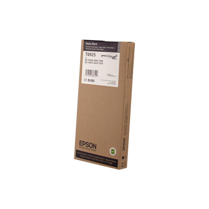 ORIGINAL Epson Cartuccia d'inchiostro Nero (opaco) C13T692500 T6925 110ml
