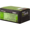 ORIGINAL Lexmark toner nero 702K 70C20K0 ~1000 Seiten cartuccia di stampa riutilizzabile