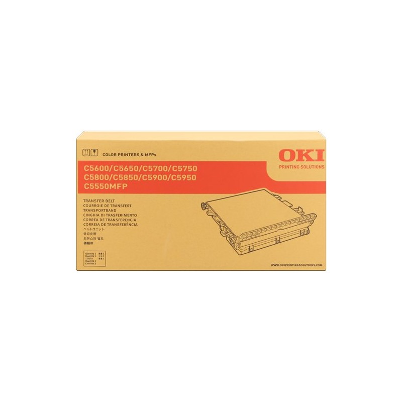 ORIGINAL OKI unità di trasporto 43363412 C5600/5650 ~60000 Seiten cinghia di trasferimento