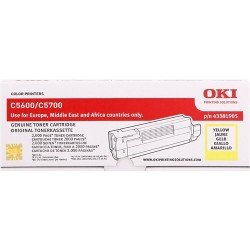 ORIGINAL OKI toner giallo...