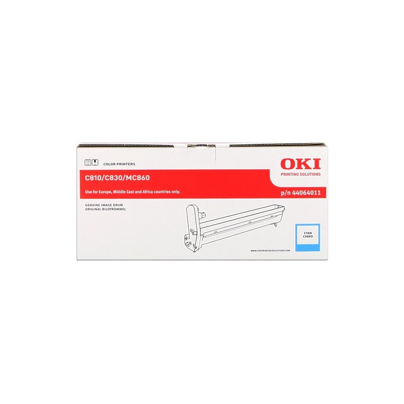 ORIGINAL OKI Tamburo ciano 44064011 C810/830 ~20000 Seiten