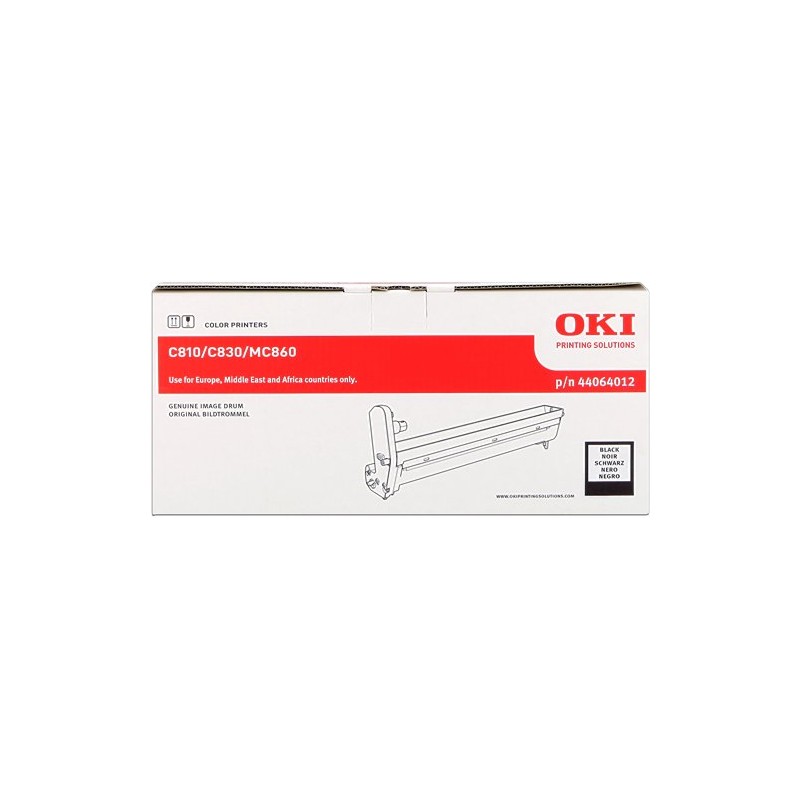 ORIGINAL OKI Tamburo nero 44064012 C810/830 ~20000 Seiten