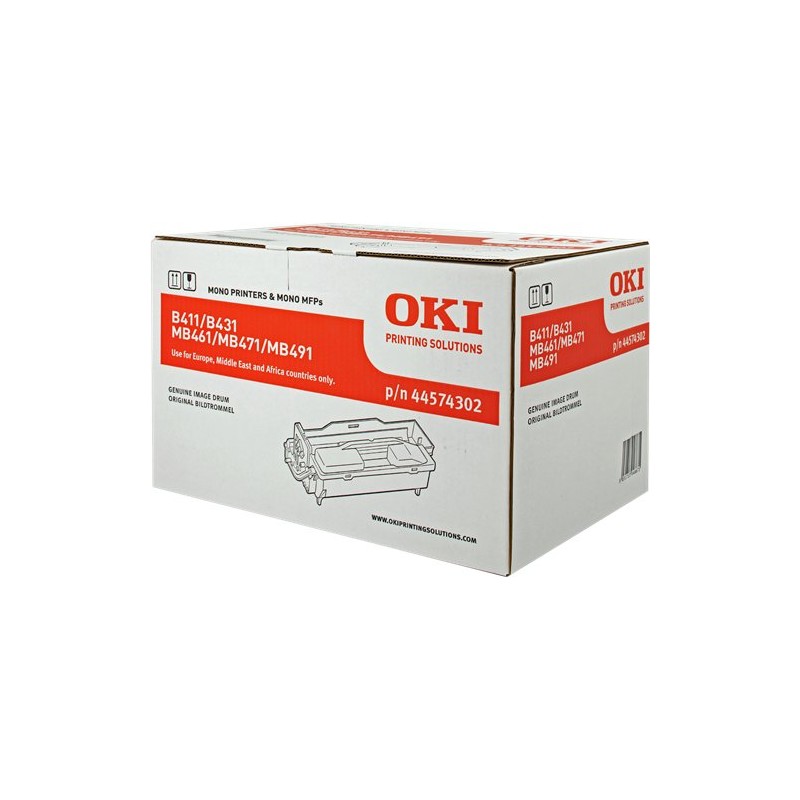 ORIGINAL OKI Tamburo nero 44574302 B411/431/432 ~25000 Seiten