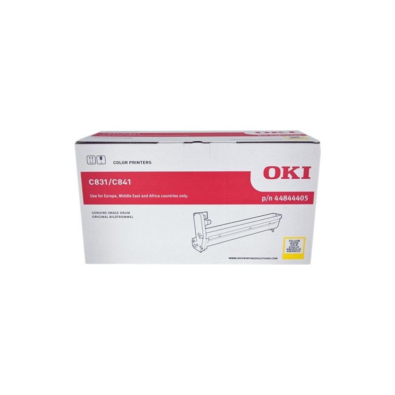 ORIGINAL OKI Tamburo giallo 44844405 C822/831/841 ~30000 Seiten