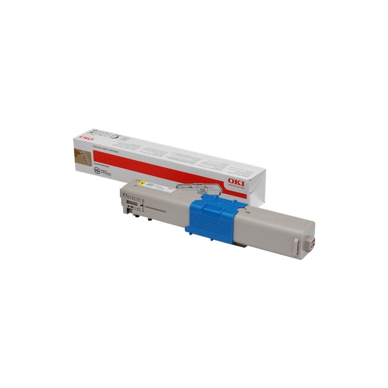 ORIGINAL OKI toner giallo 44973533 C301/321 ~1500 Seiten