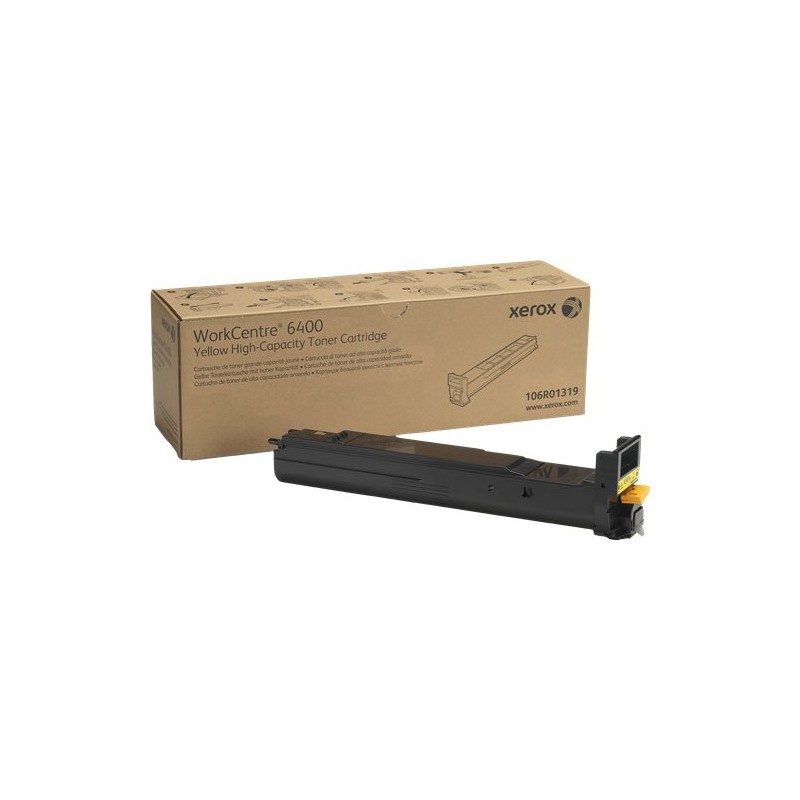 ORIGINAL Xerox toner giallo 106R01319 WorkCentre 6400 ~16500 Seiten alta capacità