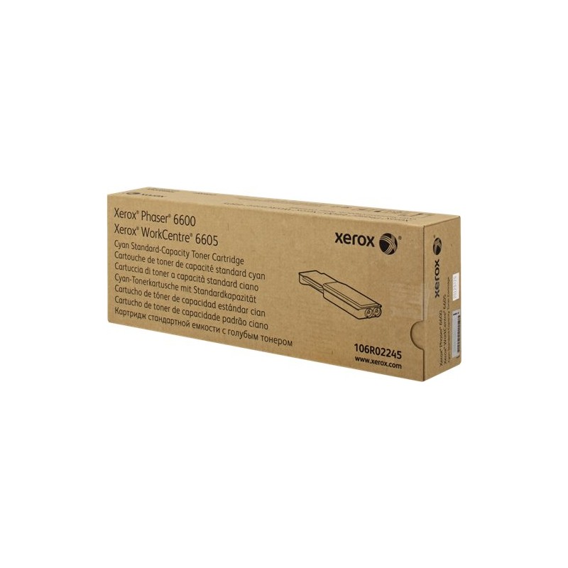 ORIGINAL Xerox toner ciano 106R02245 Phaser 6600 ~2000 Seiten standard