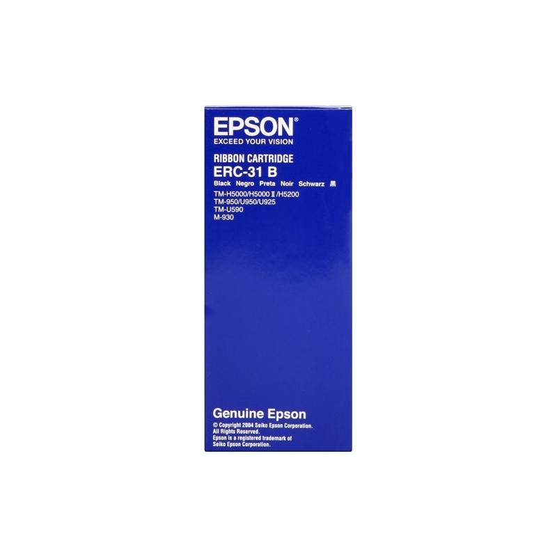 ORIGINAL Epson Nastro colorato nero C43S015369 ERC-31B
