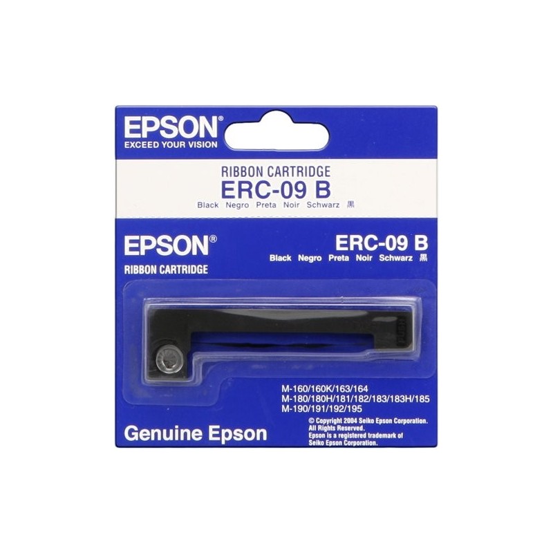 ORIGINAL Epson Nastro colorato nero C43S015354 ERC-09B