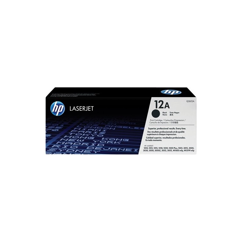 ORIGINAL HP toner nero Q2612A 12A ~2000 Seiten