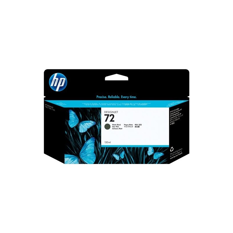 ORIGINAL HP Cartuccia d'inchiostro Nero (opaco) C9403A 72 130ml