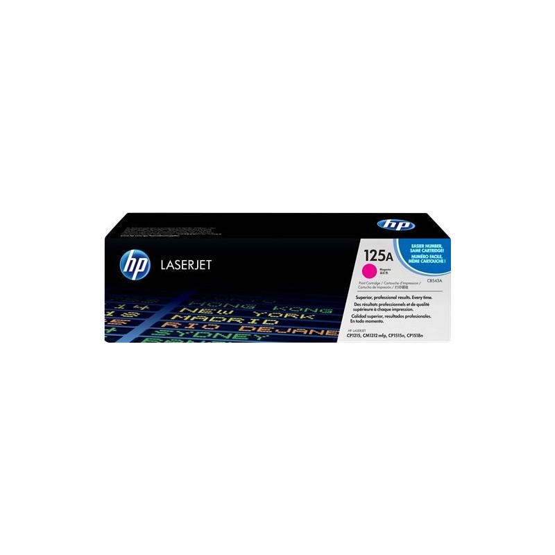 ORIGINAL HP toner magenta CB543A 125A ~1400 Seiten
