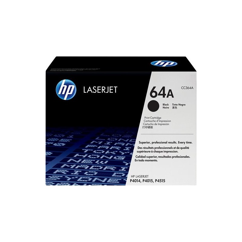 ORIGINAL HP toner nero CC364A 64A ~10000 Seiten