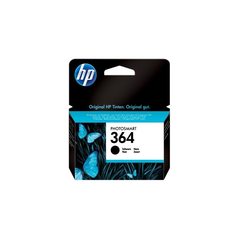 ORIGINAL HP Cartuccia d'inchiostro nero CB316EE 364 ~250 Seiten 7,5ml