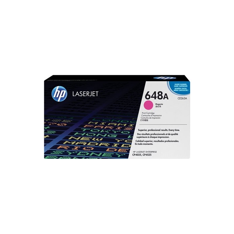 ORIGINAL HP toner magenta CE263A 648A ~11000 Seiten