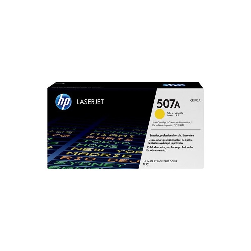 ORIGINAL HP toner giallo CE402A 507A ~6000 Seiten