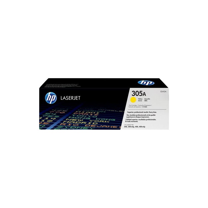 ORIGINAL HP toner giallo CE412A 305A ~2600 Seiten