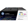 ORIGINAL HP Multipack ciano / magenta / giallo CF372AM 304A ~8400 Seiten CC531A + CC532A + CC533A